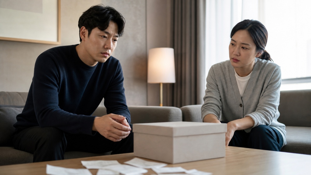 장례 뒤 형제 대화
