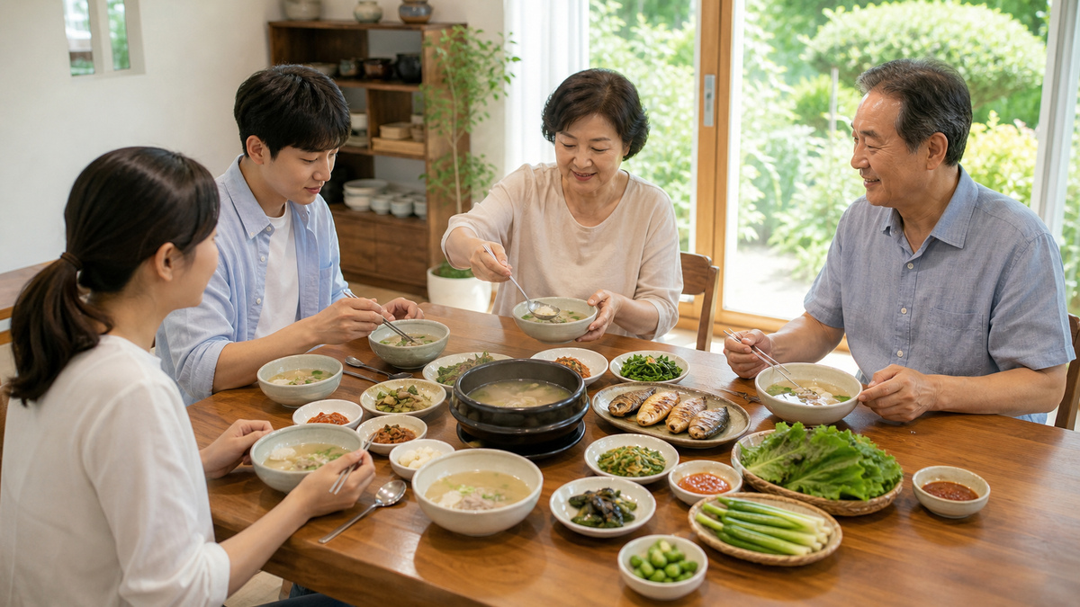 "부모님 기력 챙기려다 큰일납니다"…복날 보양식이라더니, 건강 망치는 주범 TOP3 2 보양식 국물·찍장 확인 장면