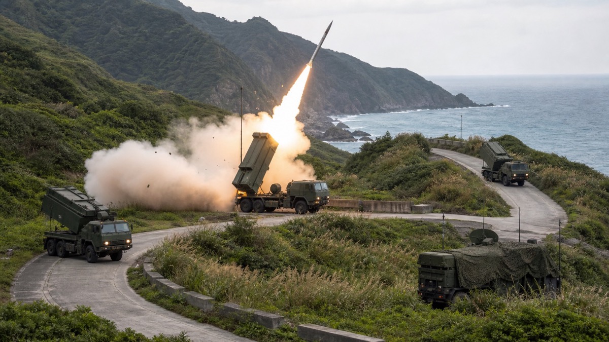 대만 HIMARS 분산지휘 훈련